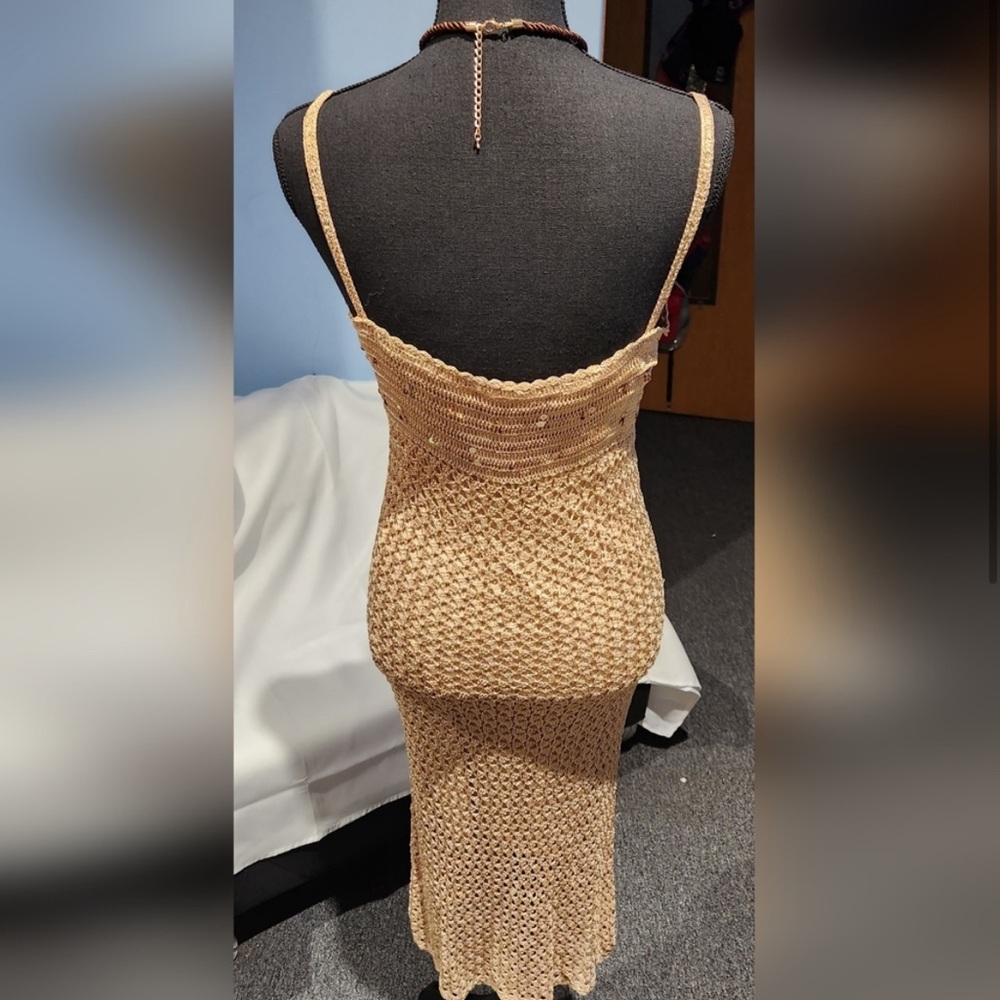 Pinky & Me Crochet Cocktail Dress - Picture 2 of 3